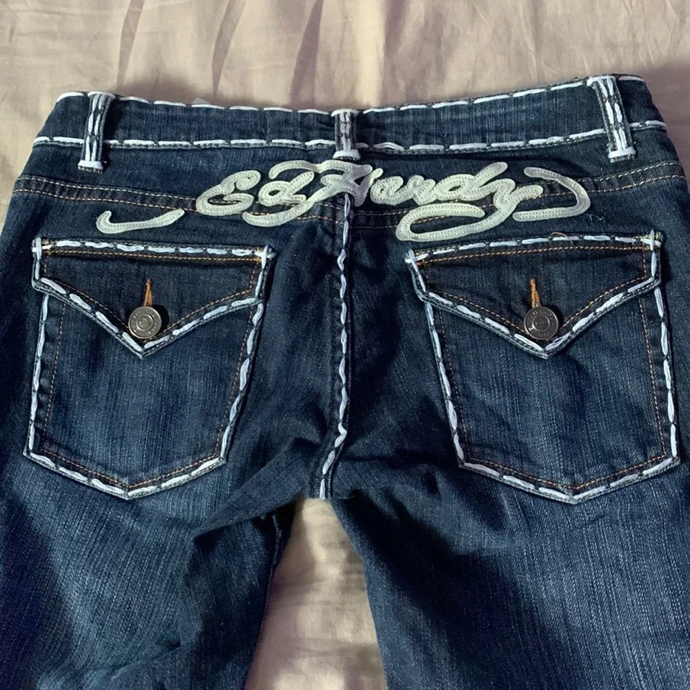 ED HARDY VINTAGE JEANS - Picture 1 of 3